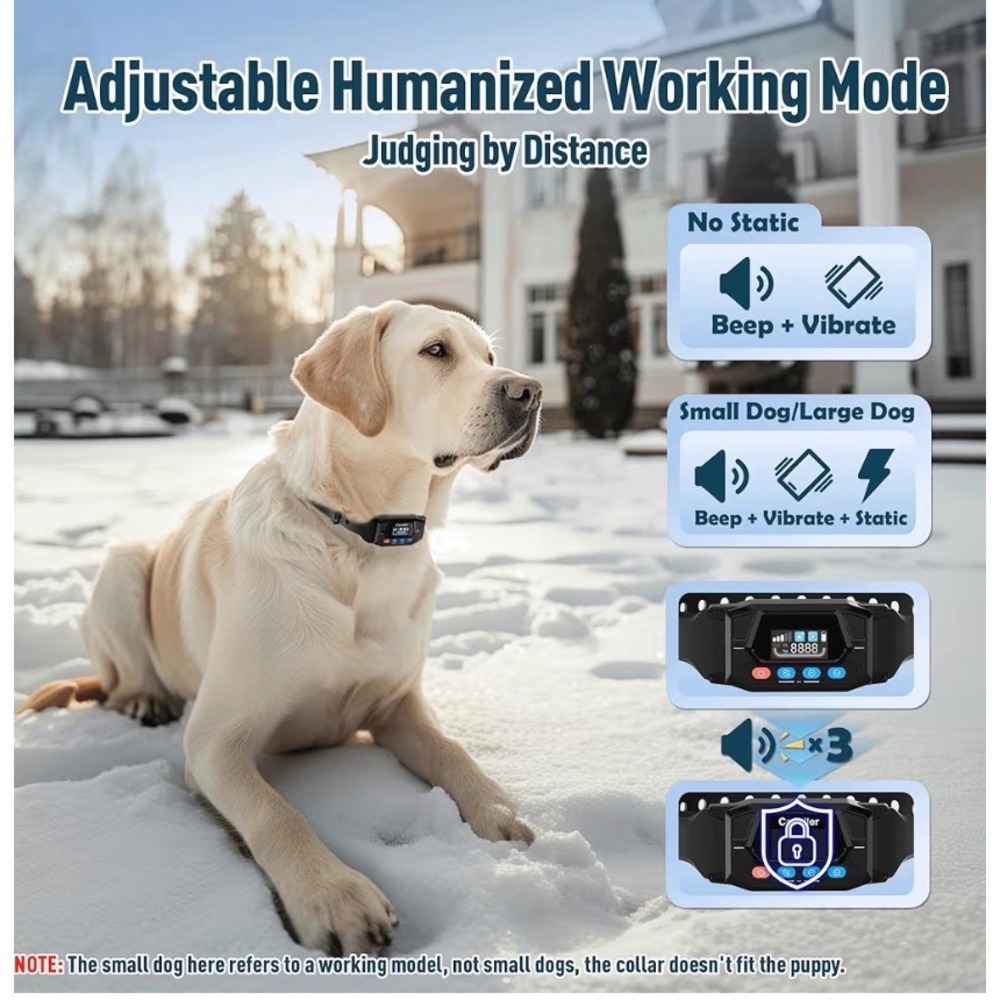 PUPKIDS‎ Cavalier 400 GPS Wireless Dog Fence System for Large Dogs 20-140lbs NEW